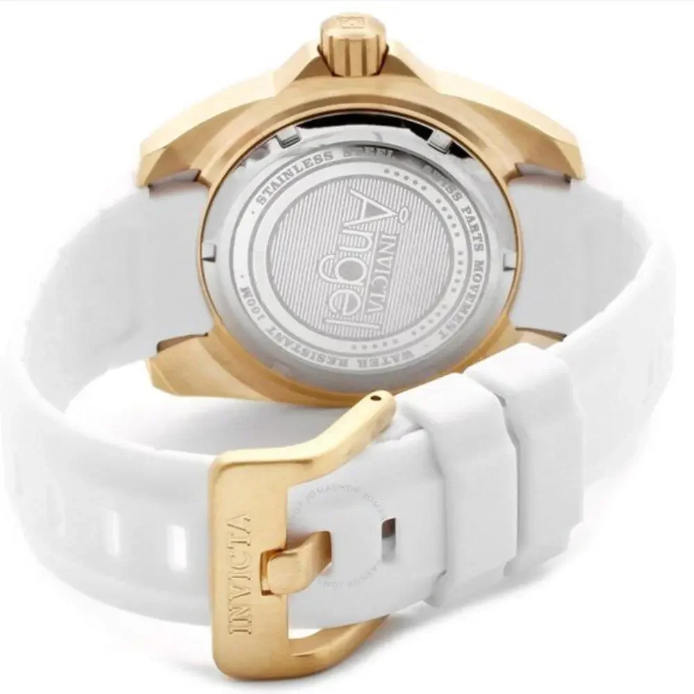 NEW Invicta Angel Gold & White with Mother of Pearl Watch in Box (INXX053)